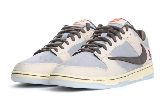 Nike x Travis Scott x Playstation Dunk Low Grey White